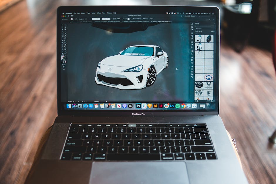 Adobe Illustrator hero background