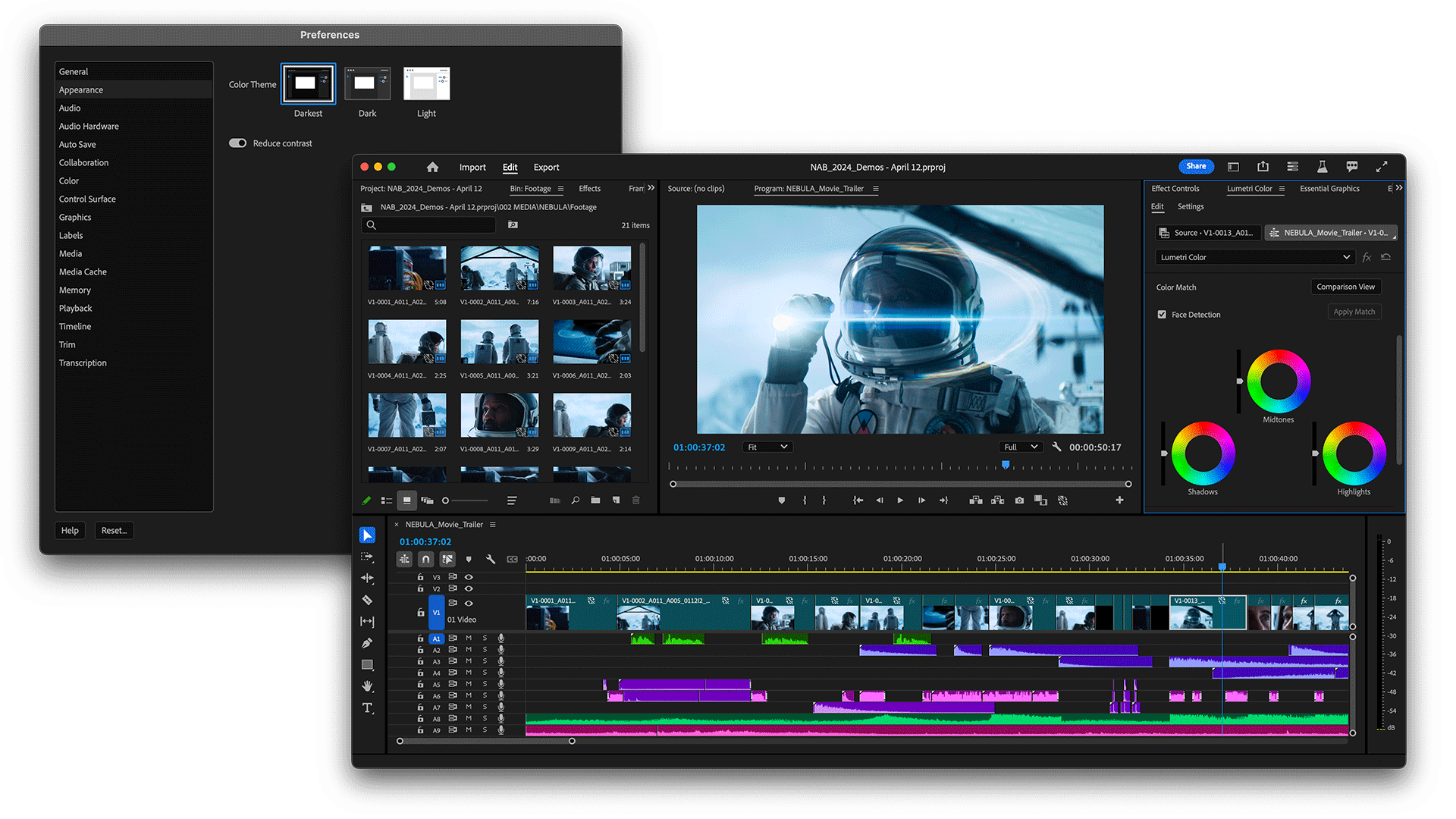 Adobe Premiere Pro hero background