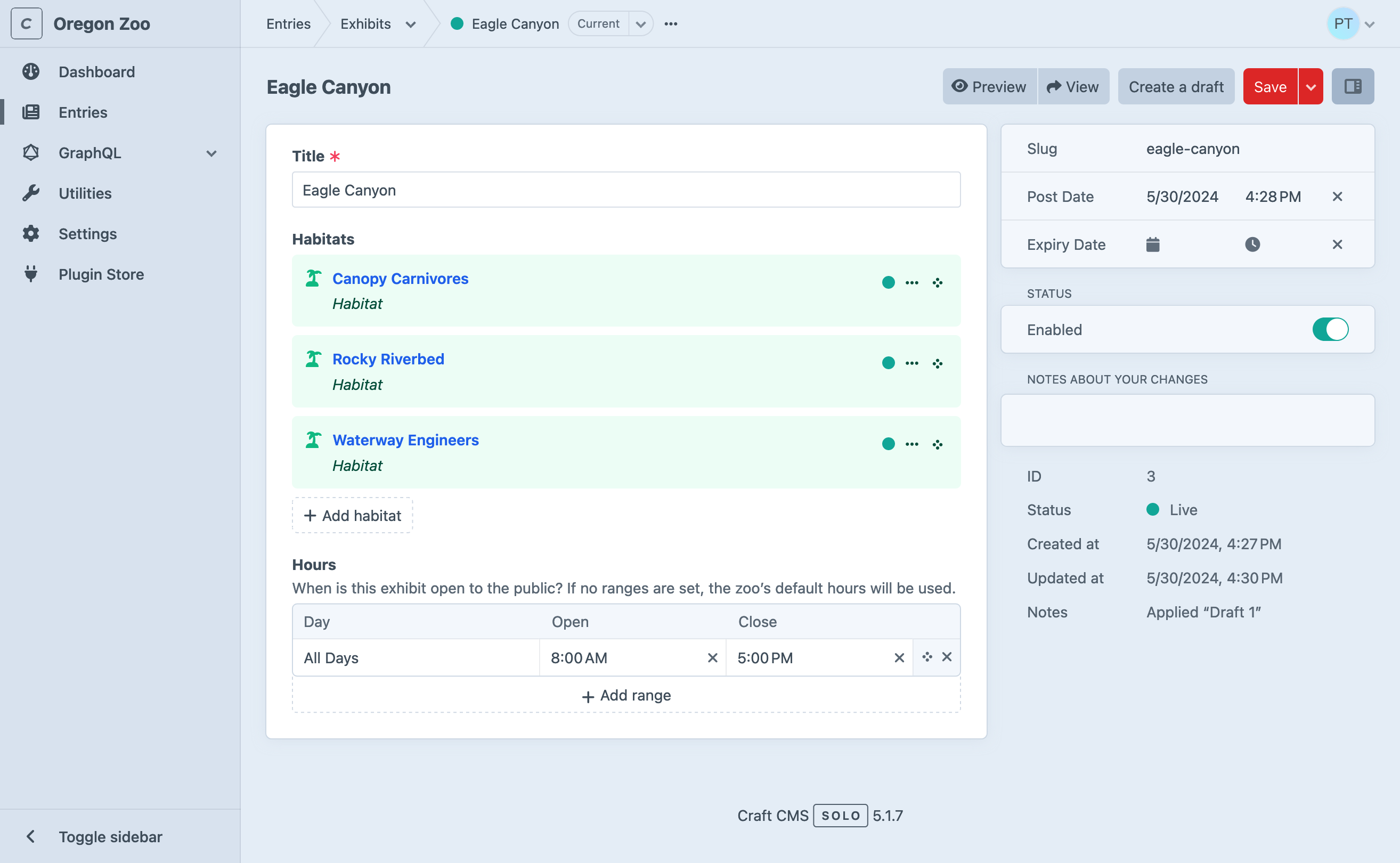 Craft CMS screenshot 4