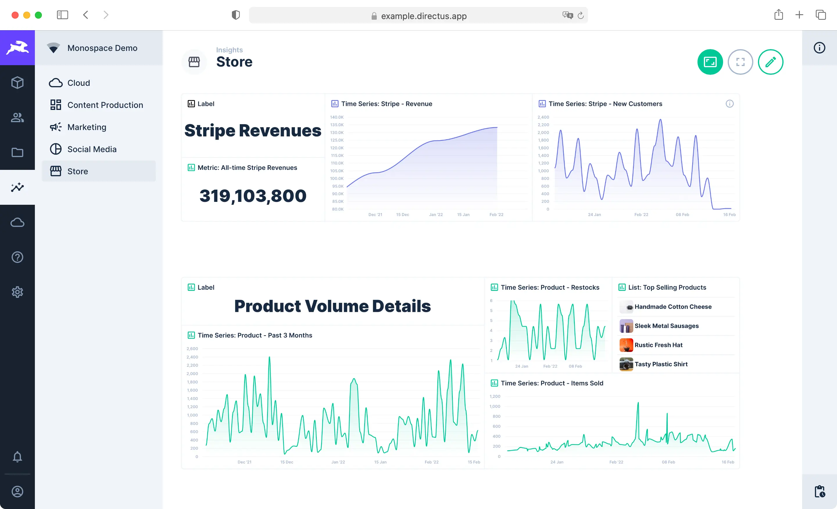 Directus screenshot 7