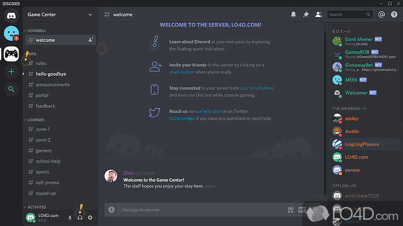 Discord (work use) screenshot 1