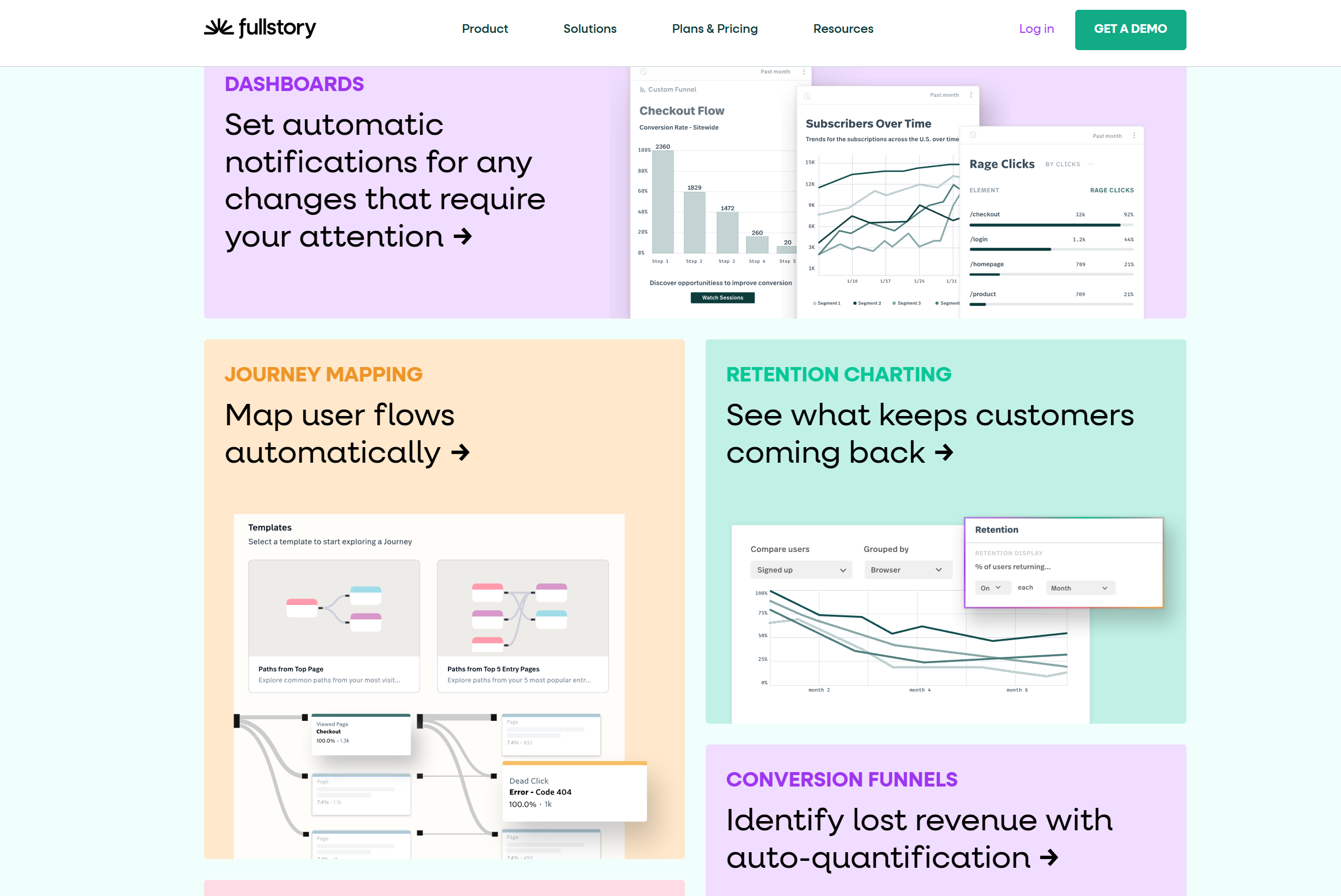 FullStory screenshot 1