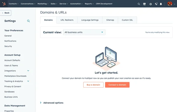 HubSpot CMS screenshot 4