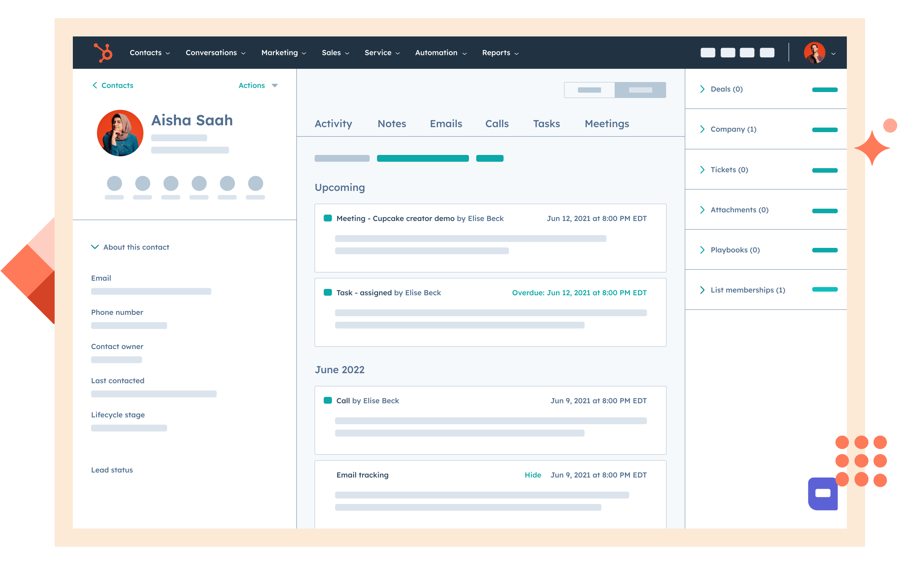 HubSpot CRM screenshot 4