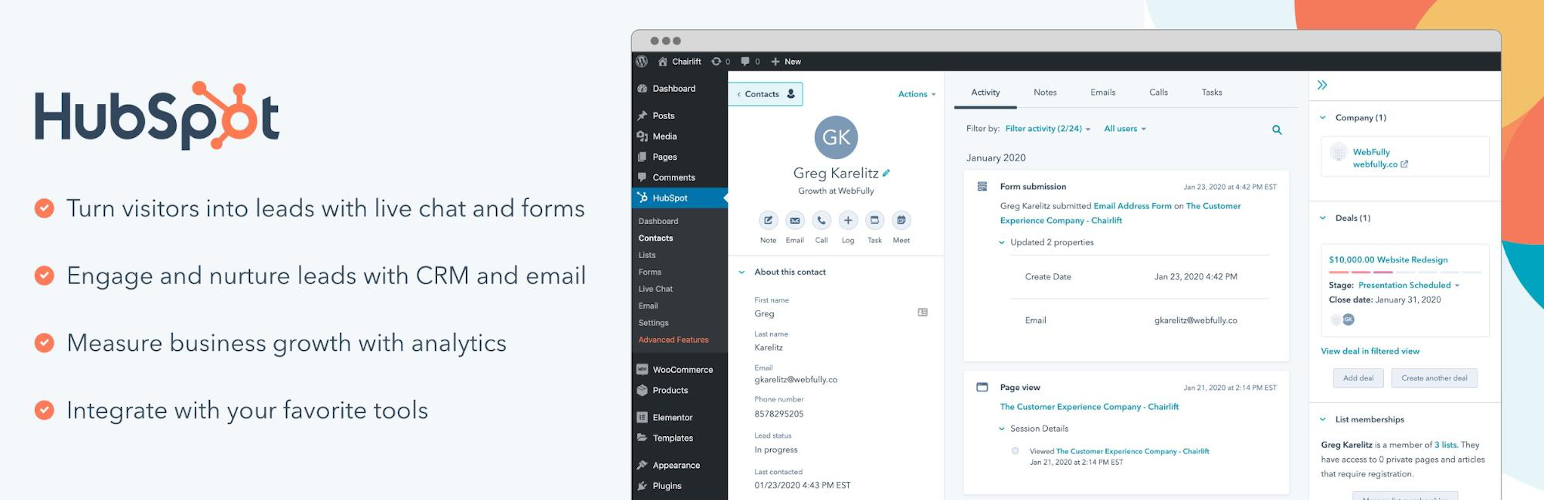 HubSpot CRM screenshot 5