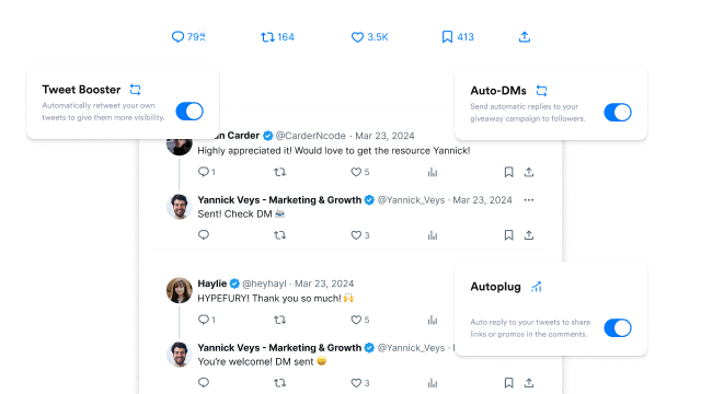 Hypefury screenshot 1