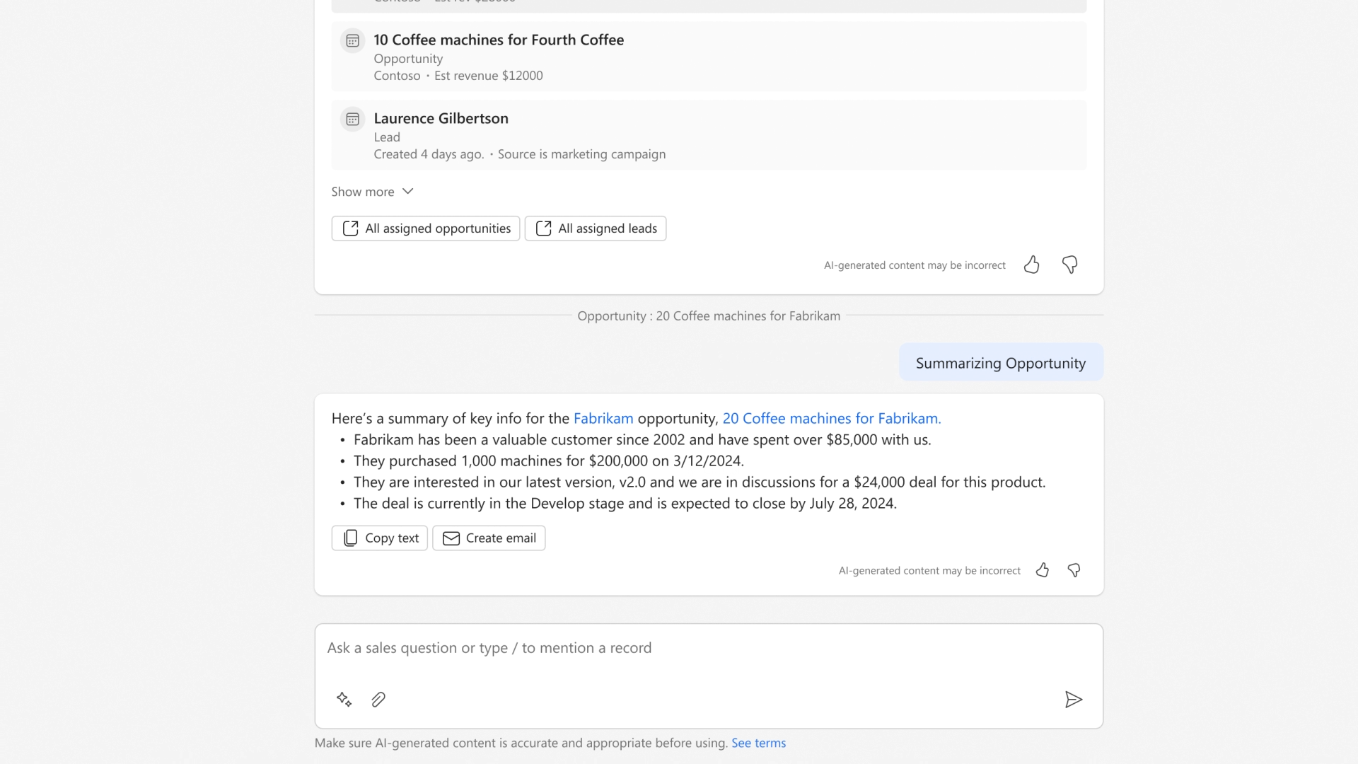 Microsoft Dynamics 365 screenshot 6