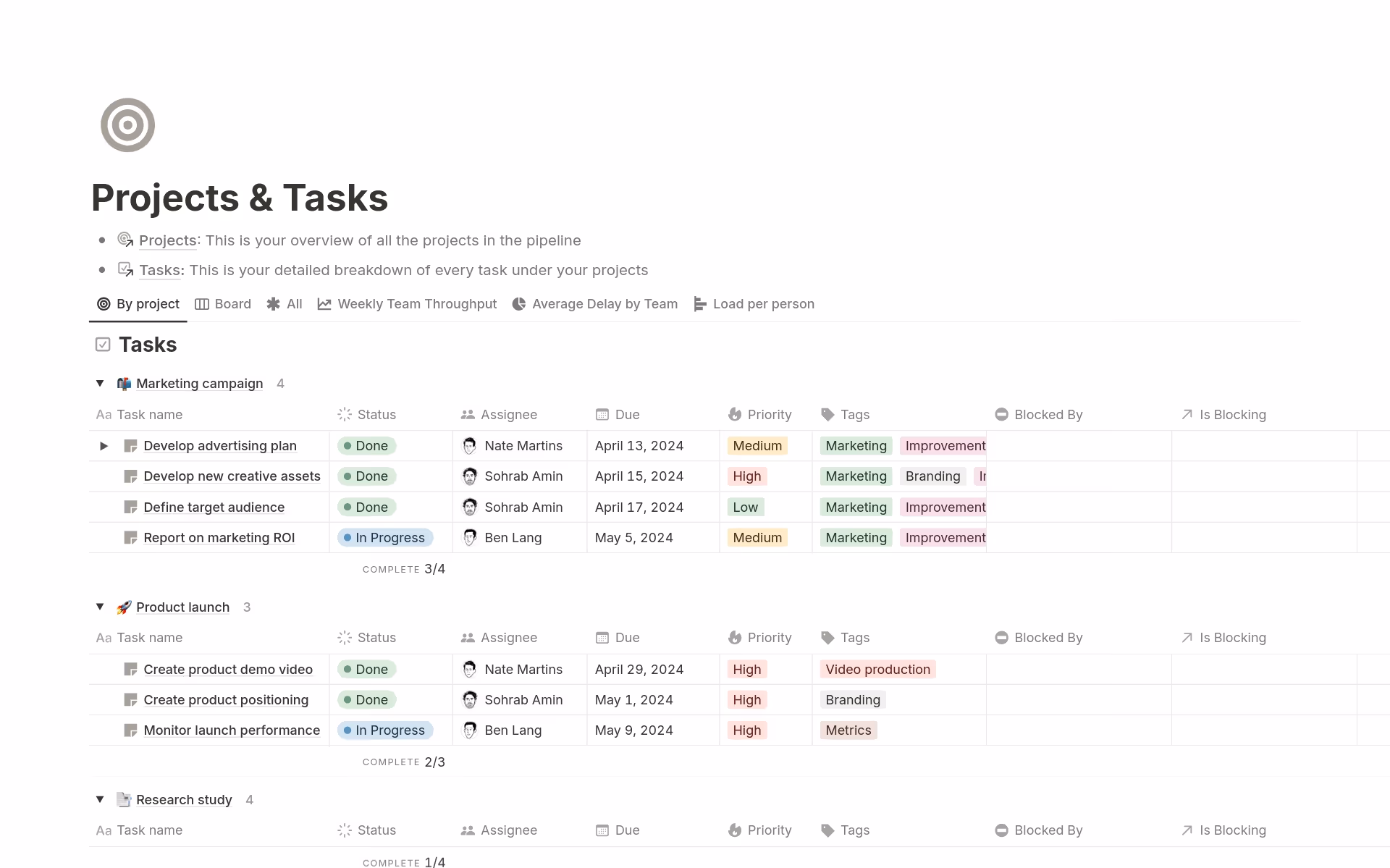 Notion screenshot 1