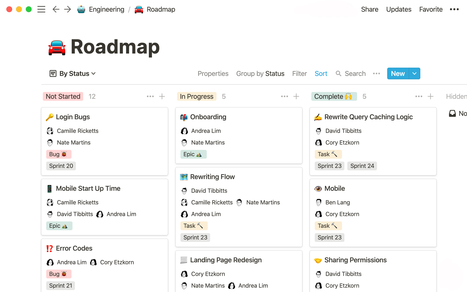 Notion screenshot 3