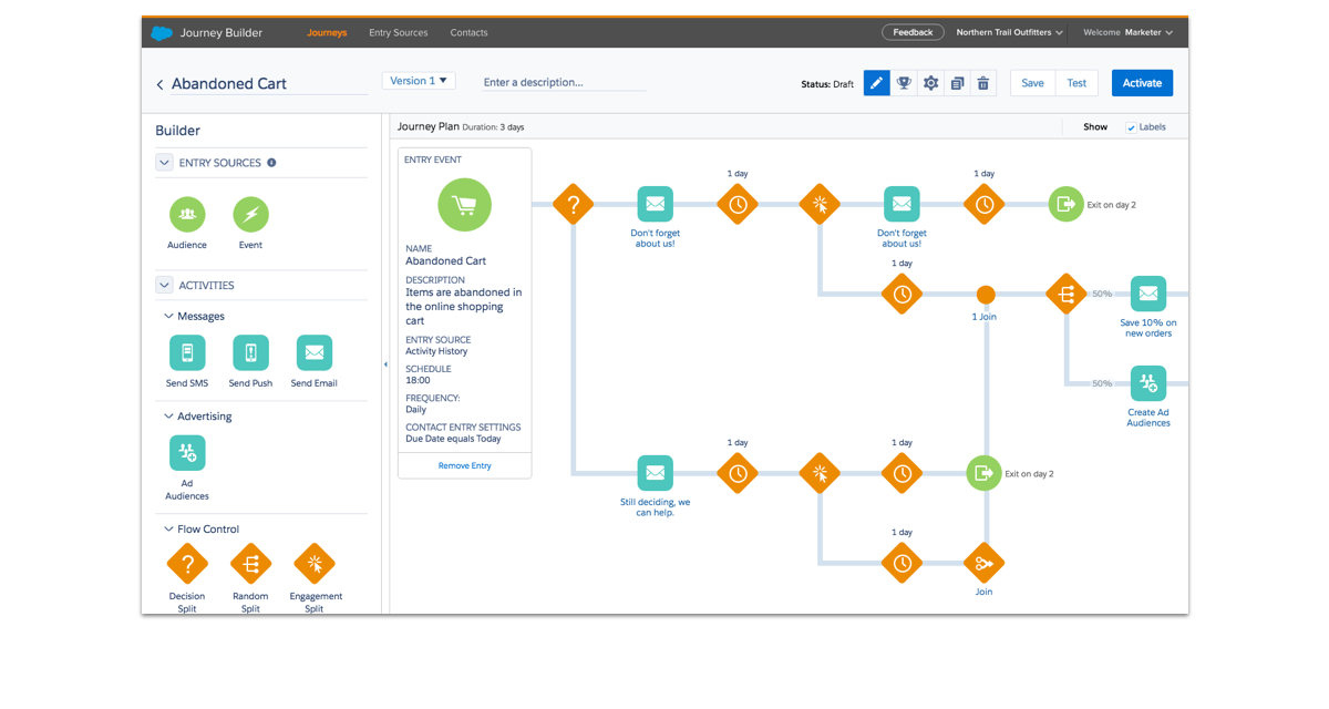 Salesforce Marketing Cloud screenshot 1