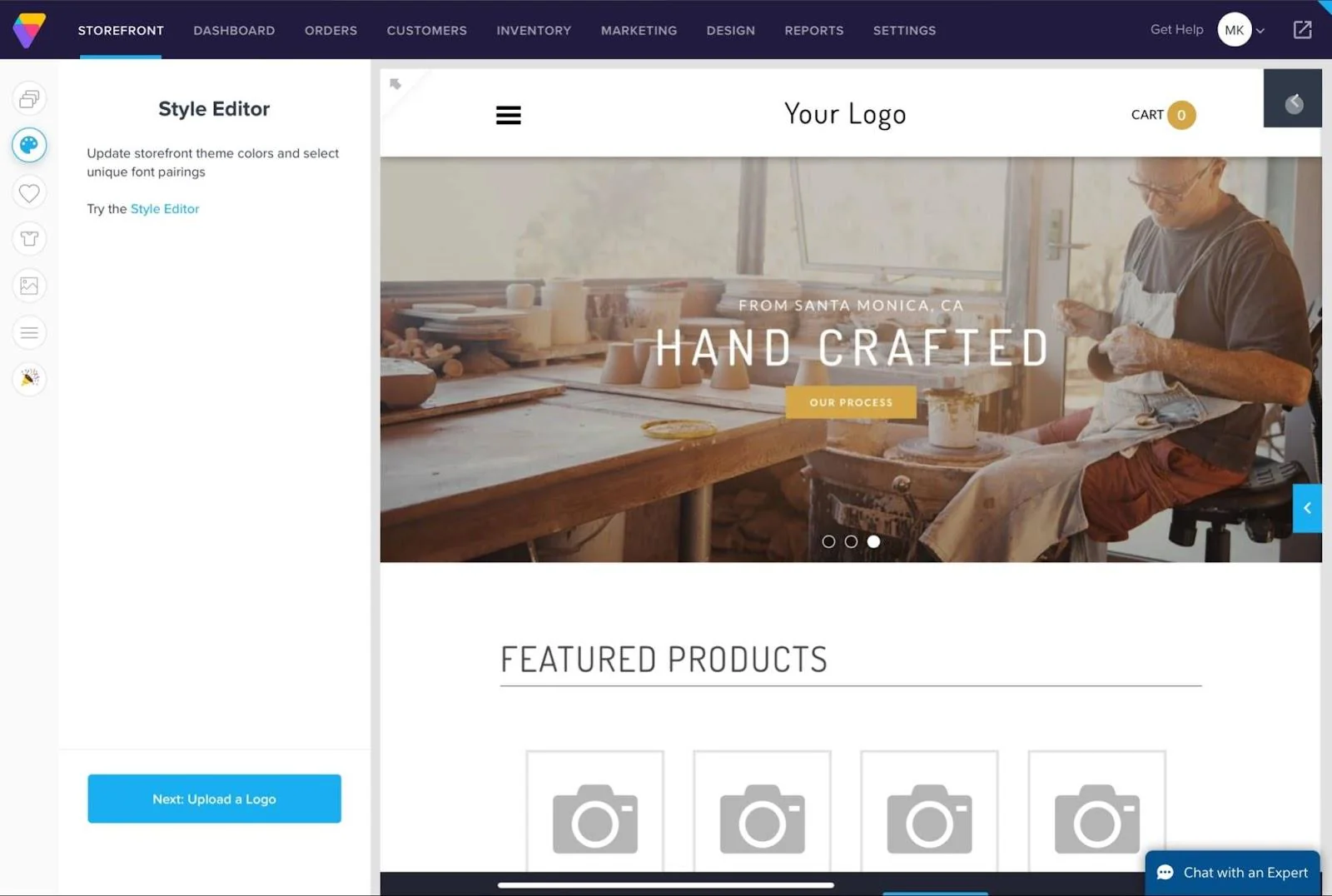 Shopify screenshot 2