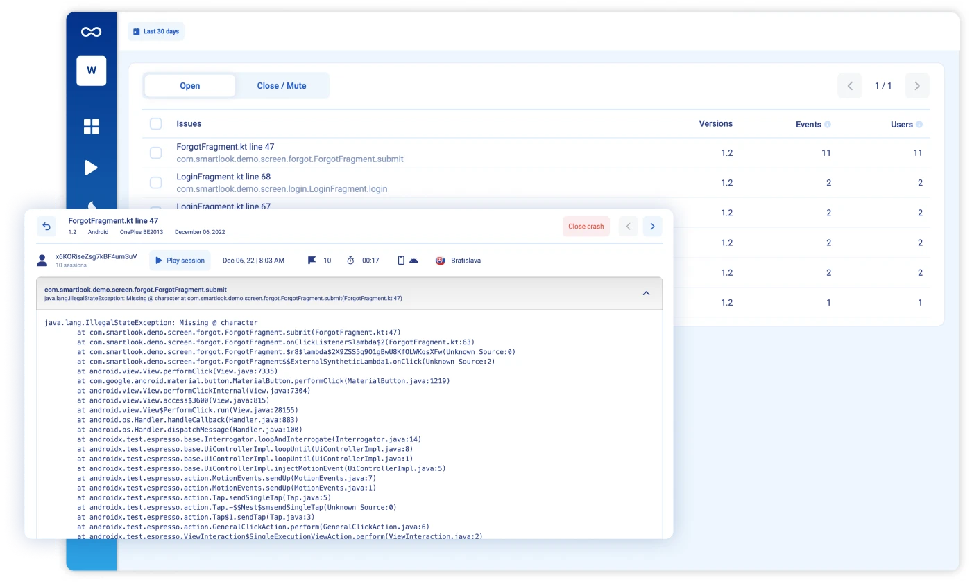 Smartlook screenshot 7