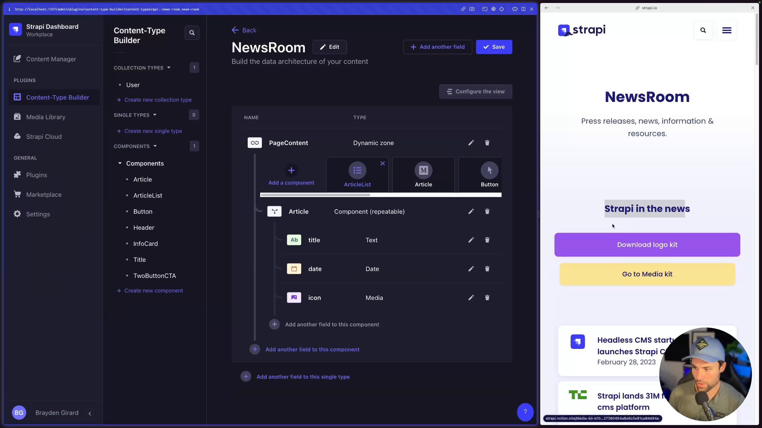 Strapi screenshot 5