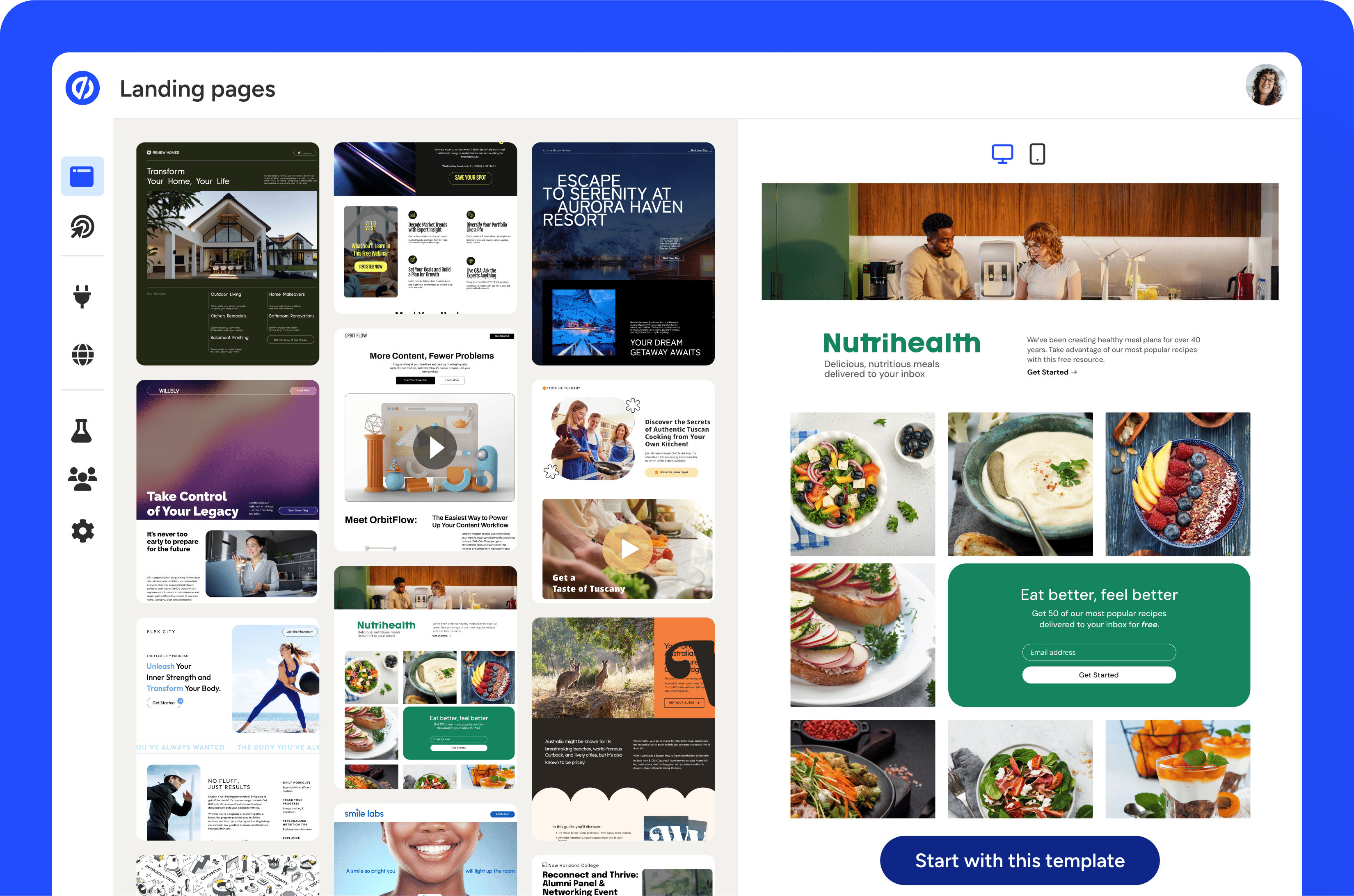 Unbounce screenshot 3